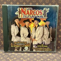 Los Narcos De Tijuana CD El Regalito Para El Chango y La Momia 18 Exitos USED 