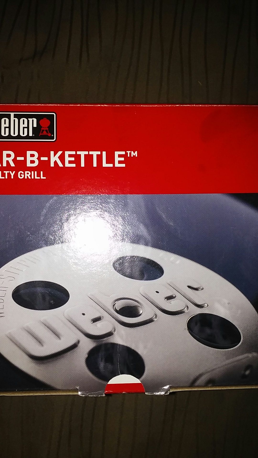 Novelty Bar b kettle grill ashtray