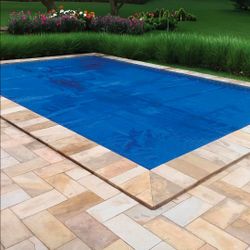 Blue Solar Pool Cover Bubble Blanket