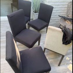 Free - Dining room chairs (need to pickup all 5)