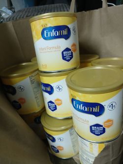 Enfamil Infant Formula Powder Cans Lot