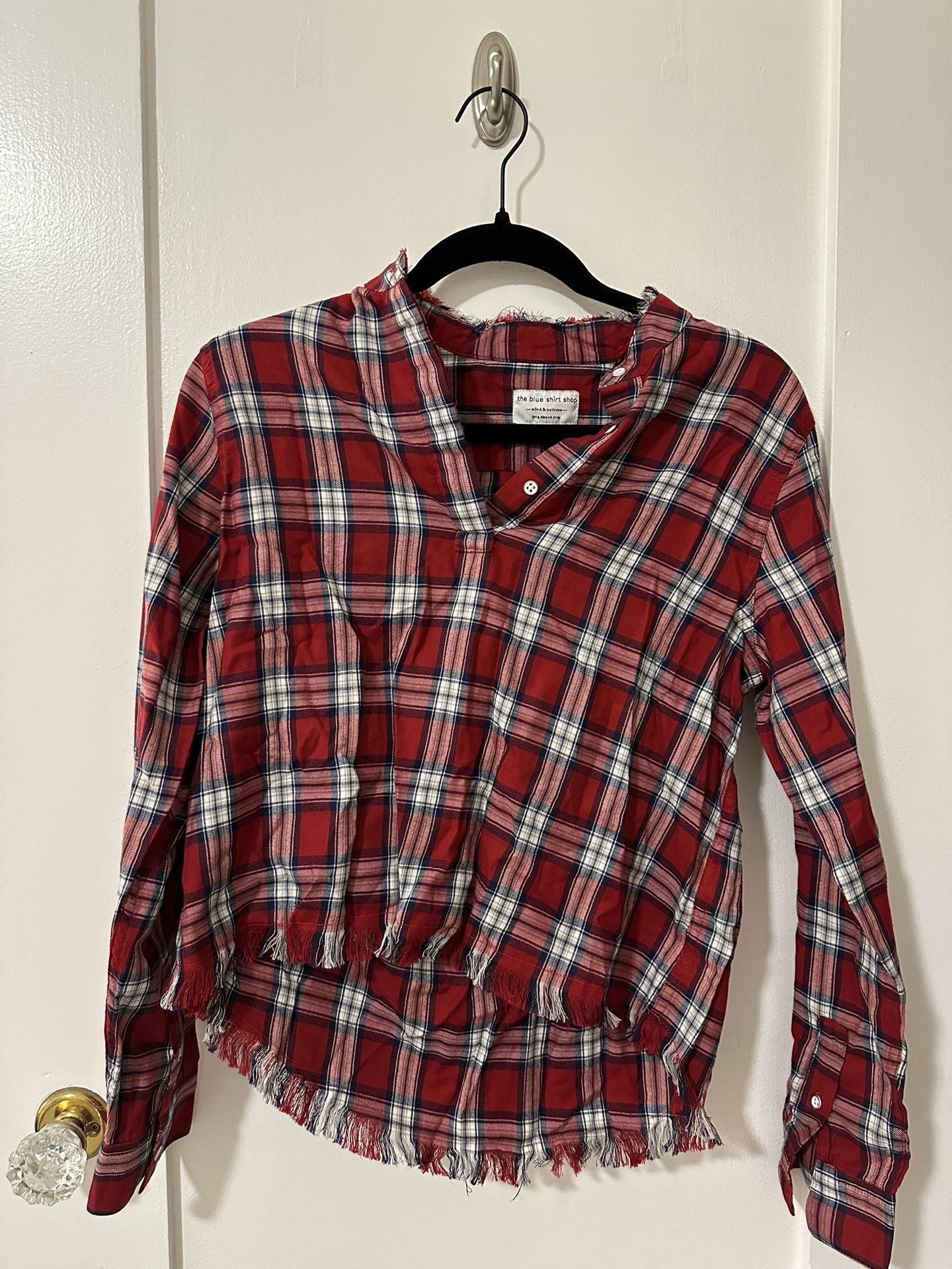 Flannel women’s top