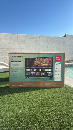 43” Lg smart 4k led uhd tv