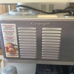 Cuisinart supreme commercial quality ice cream maker