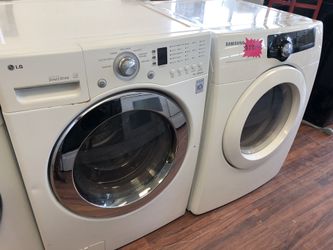 LG washer and Samsung dryer electric