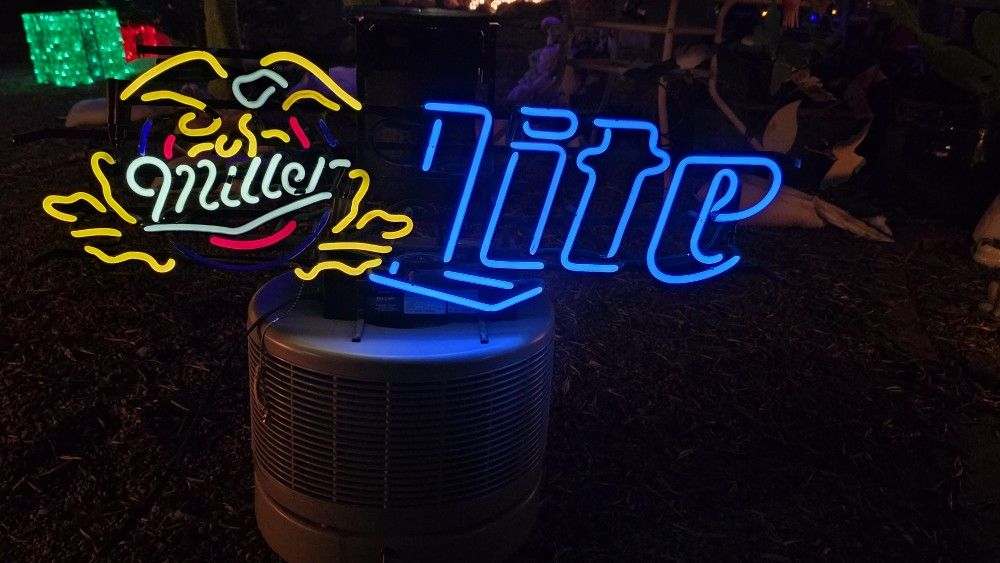 Miller Lite Big Eagle LED Neon Sign