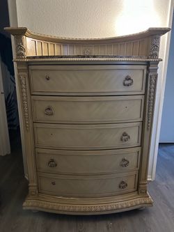 Marble top dresser