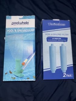 Pool spa vacuum & Pool spa pre-filter