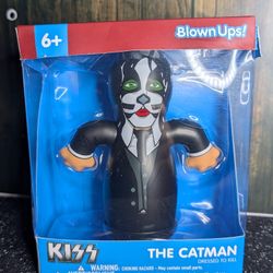 Blown Ups! KISS The Catman  Peter Criss  Jabberwocky Toys Dressed To Kill NIB