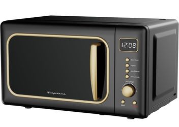 Brand New Retro Black & Gold Frigidaire Microwave