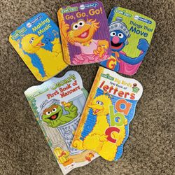 Sesame Street Books 5 Children
