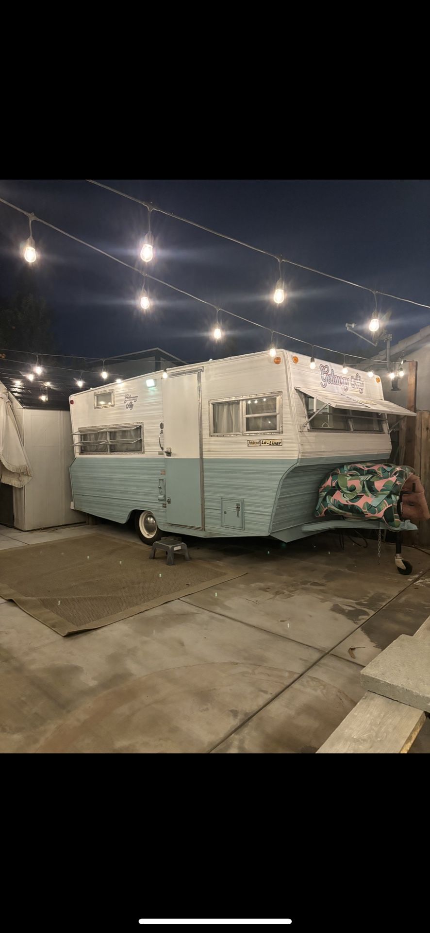 1971 Aristocrat Low Liner Camper Trailer
