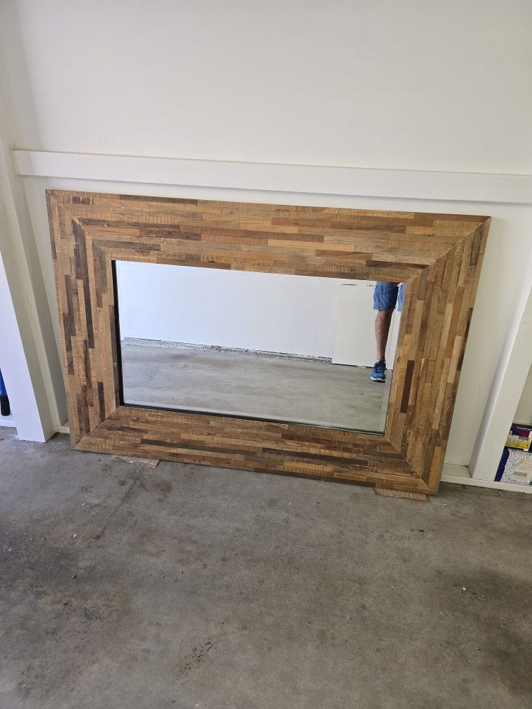 Wood Frane Mirror