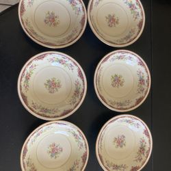 Vintage Bowls Set Of 6