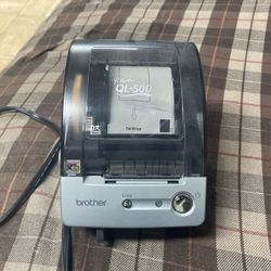 Brother QL-500 Label Printer For Print From 0.5” Tto 3”  Wide Labels 