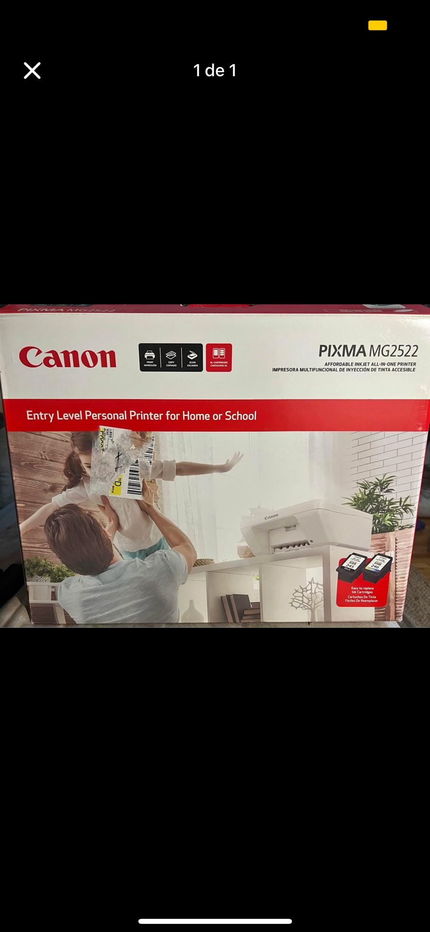 Brand New Canon Pixma MG2522 Printer