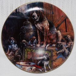 Lowell Davis “Plum Tuckered Out” Limited Edition Plate