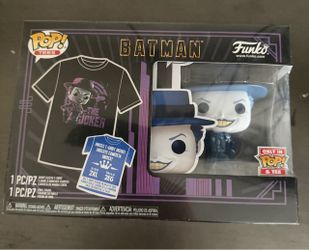 Funko Pop! & Tee: Batman (1989) The Joker + T-Shirt (Size 2XL) — Sealed