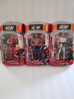 AEW Street Fighter Kenny Omega And The Young Bucks