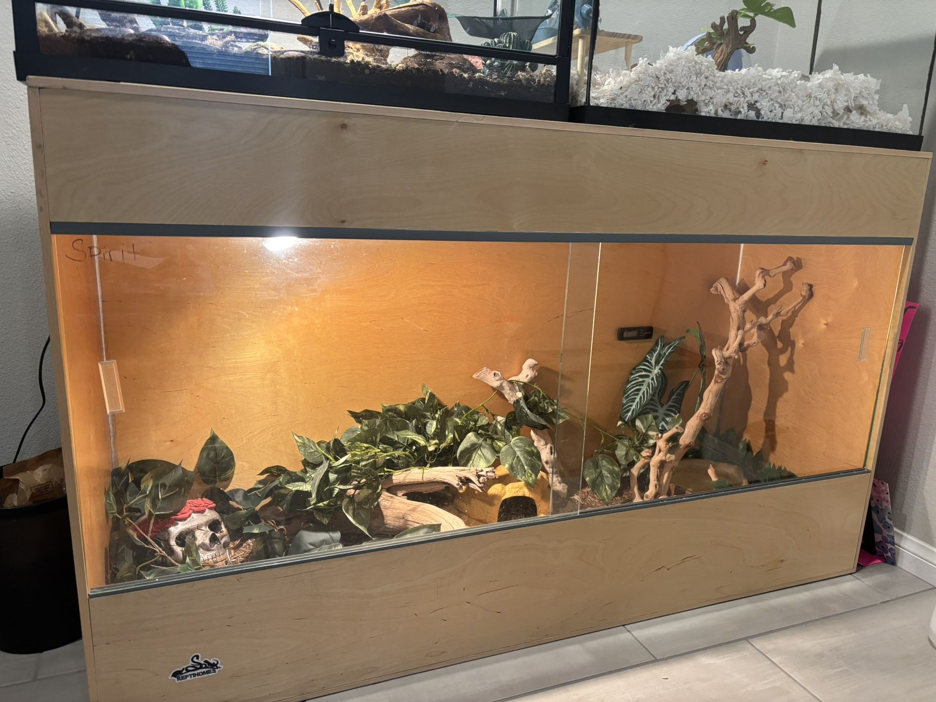 Wood Enclosure (tank) 
