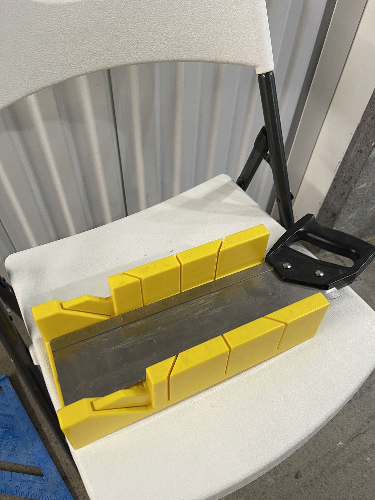 Miter Box And Saw