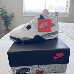 Jordan 4 ‘White Cement’ Size 10M