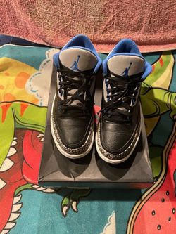 OG Sport Blue Jordan 3’s