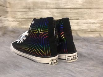 Converse Chuck Taylor All Star Hi "All Of The Stars" Kids' Shoes Black