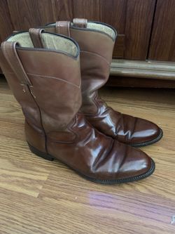 Leather Roper Boots Men’s Size 10