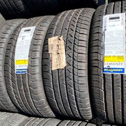 225/45r17 goodyear all season set of new tires set de llantas nuevas