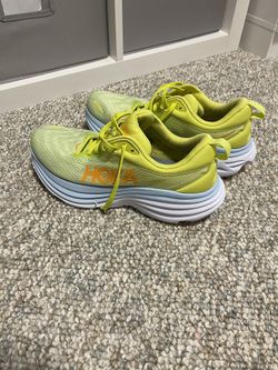 Hoka One One Men's Bondi 8 Running Sneaker Shoes, Size 10D US