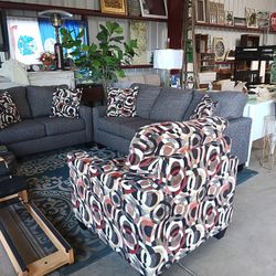 3 Piece Living Room Set 
