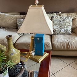 boys baseball bat locker  lamp