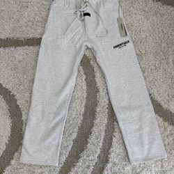 Essentials Fear Of God Light Oatmeal Sweatpants 