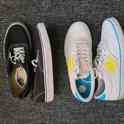 New Balance & Vans Mens Size 11 Shoes