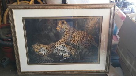 Leopard frame