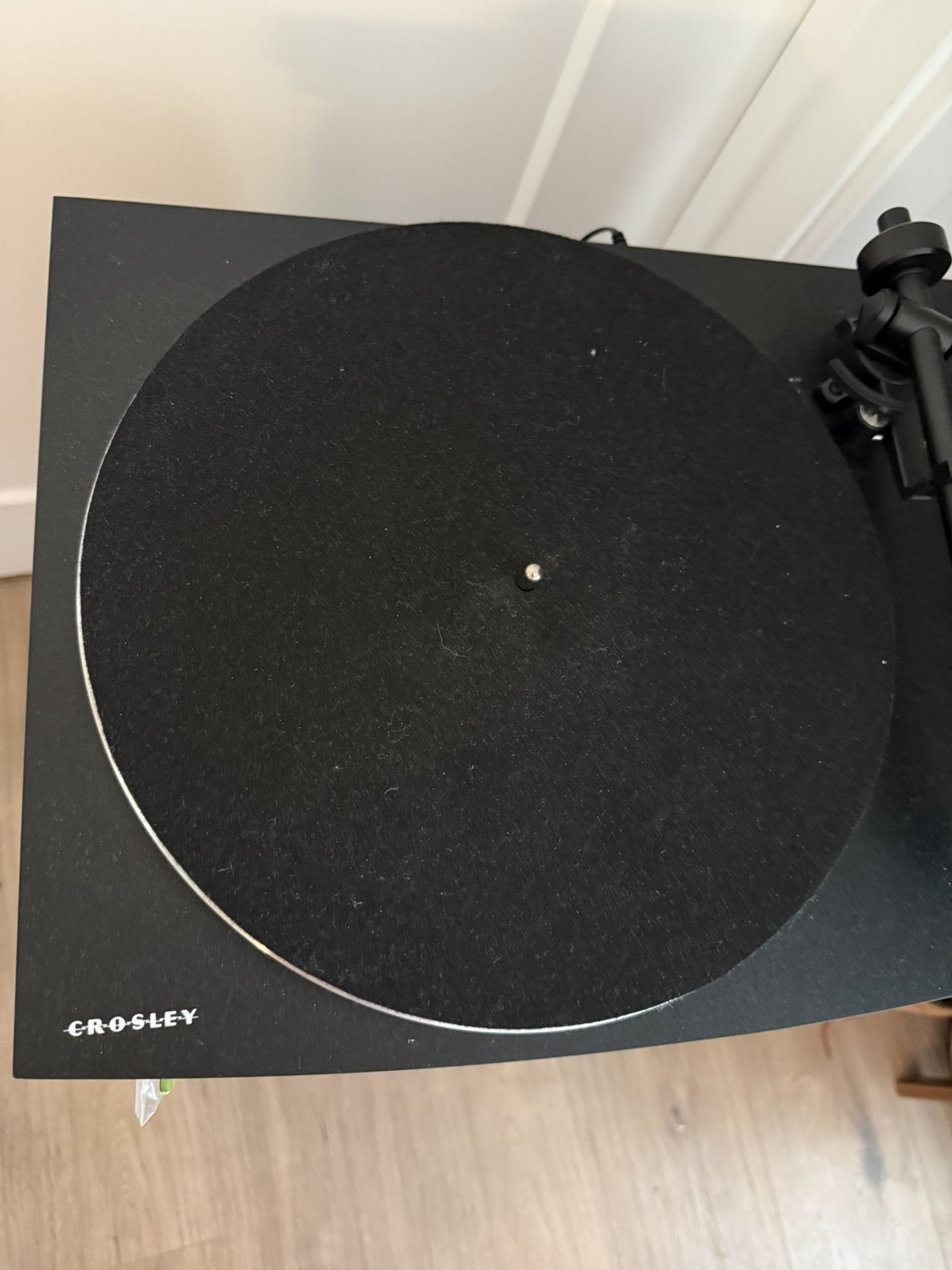 Record Player, Record Stand, Speakers