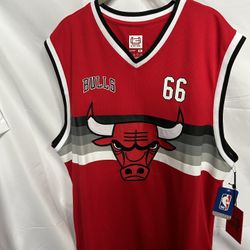 Ultra Game NBA Mens Chicago Bulls Men XL Jersey NWT #66 Sleeveless Tank Top