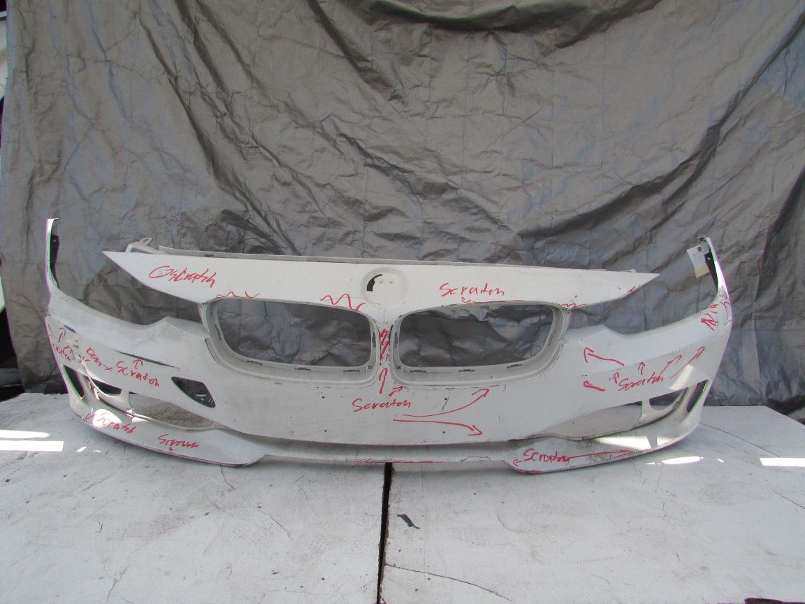 2014 BMW 3 SERIES FRONT BUMPER