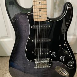 Squire Stratocaster Black Burst Finish