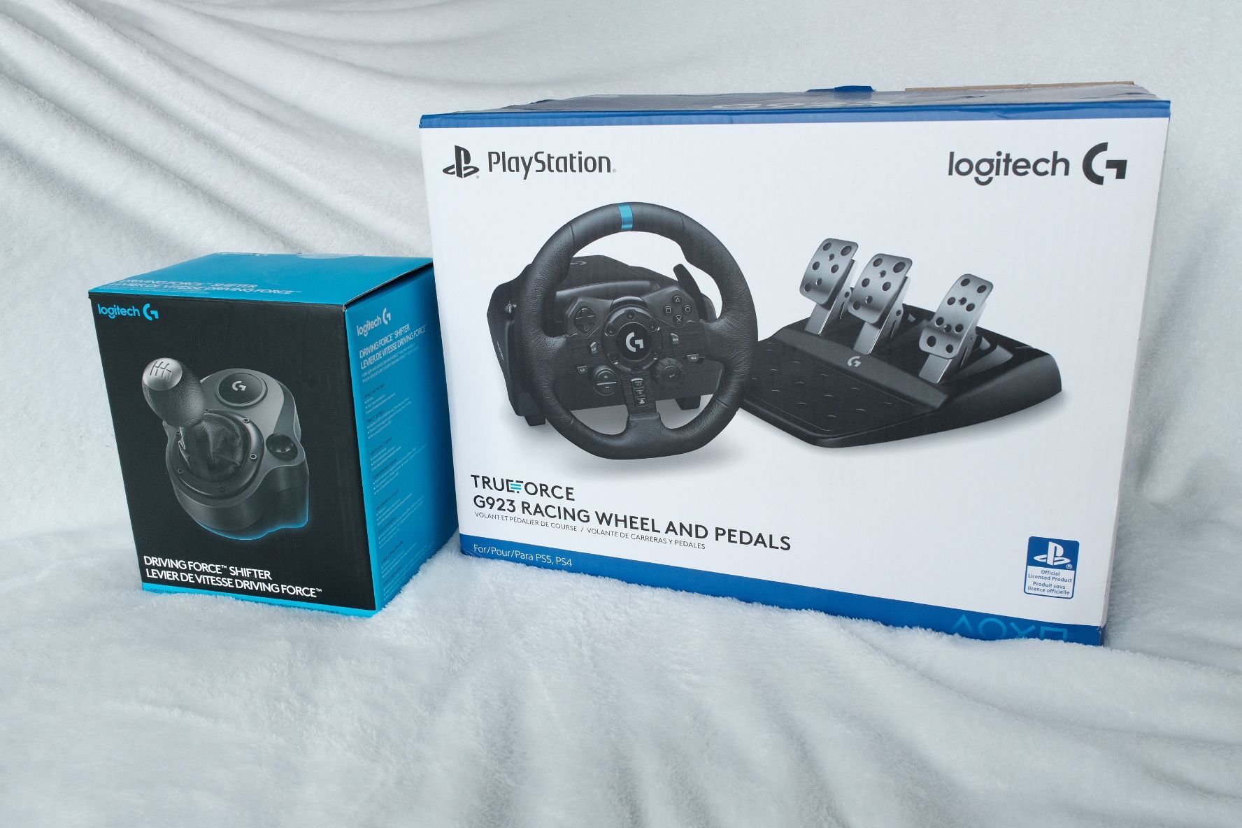 Open Box - Like New - G923 Racing Wheel & Shifter