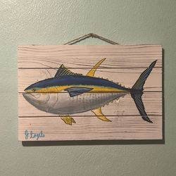 Hand painted Tuna