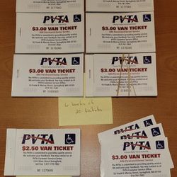 PVTA tickets