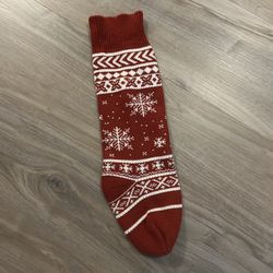 Red Christmas stocking
