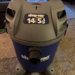 Shop vac 14 gallon 5.5 hp
