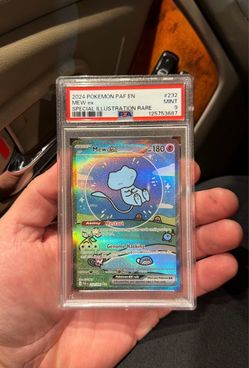 PSA 9 Bubble Mew Paldean Fates