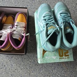 Air Jordan and Puma Lamello