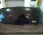 87-93 smoked headlight covers for a mustang brand new in box
