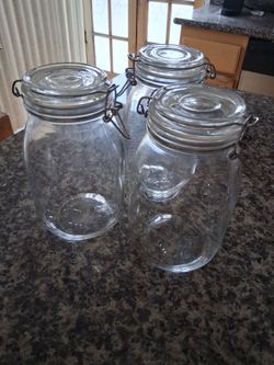 Glass jars