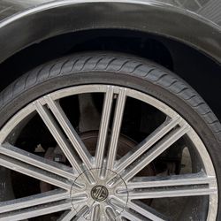2CRAVE® - NUMBER 37 Chrome 24” rims 